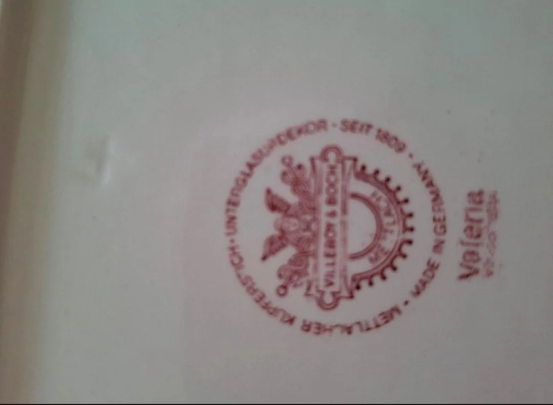 Villeroy und Boch Serie Valeria rot für.12 Pers. – Bild 2