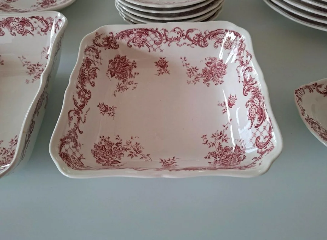 Villeroy und Boch Serie Valeria rot für.12 Pers. – Bild 4