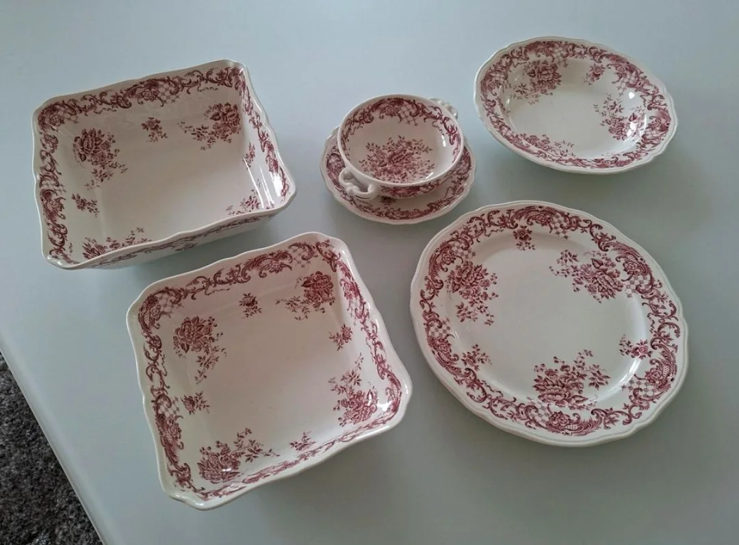 Villeroy und Boch Serie Valeria rot für.12 Pers. – Bild 6